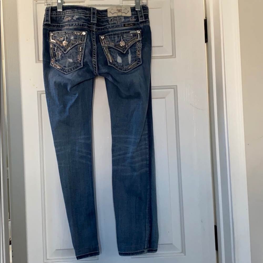 Miss Me signature straight jeans
